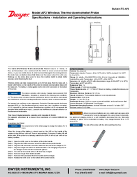 Thumbnail of document Manual - TABKIT Test, Adjust and Balance Kit